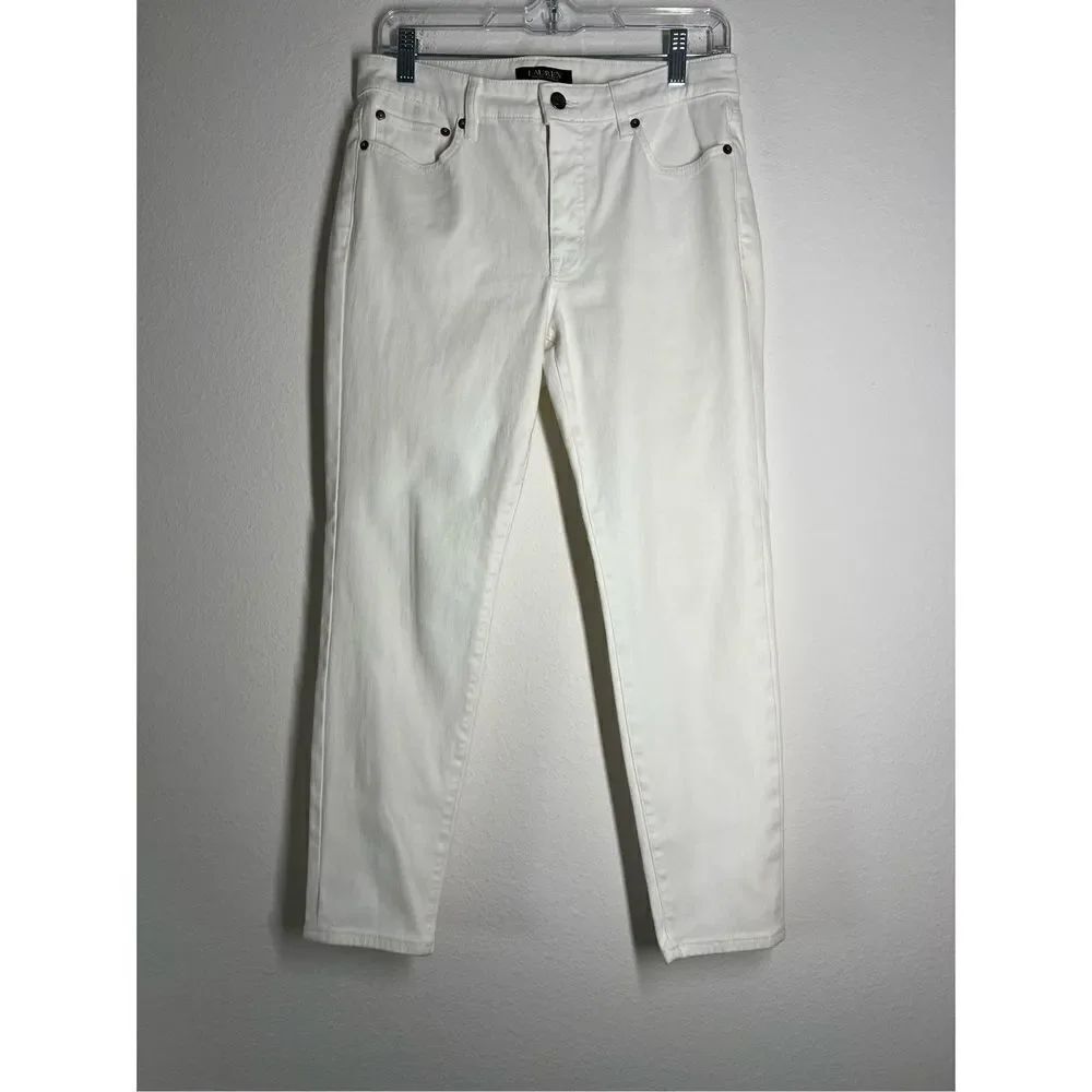 Ralph Lauren White Jeans Size 6